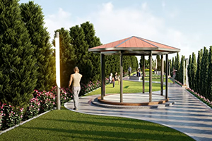 Uttam Park - Township Landscaping (3D Tour - Walkthrough Animation) 