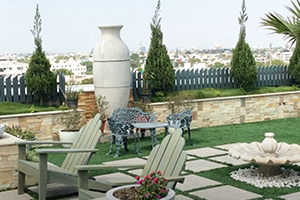 Elegant Terrace Landscaping - Commercial Project 